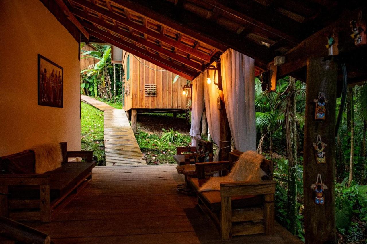 Hotel Rural Sitio Do Sol Guabiruba Bagian luar foto