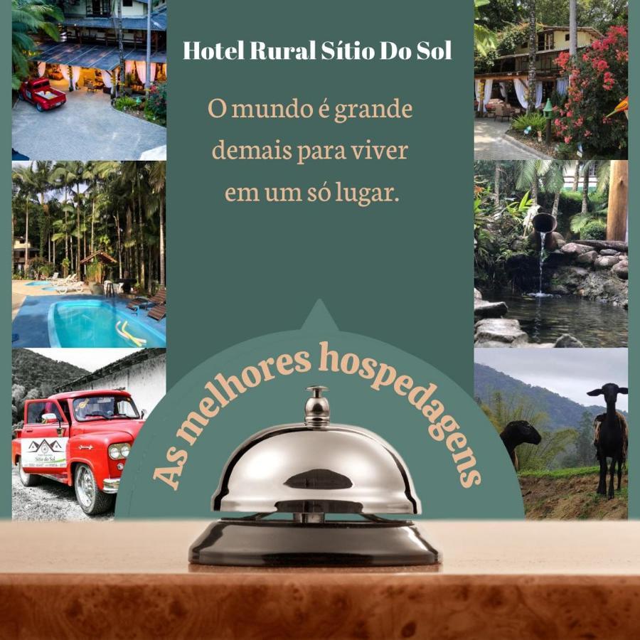 Hotel Rural Sitio Do Sol Guabiruba Bagian luar foto